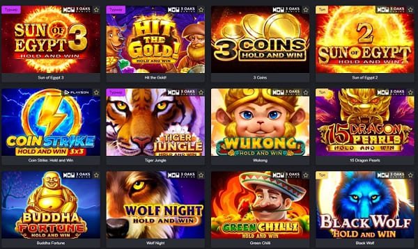 Hold & Win в Голд казино