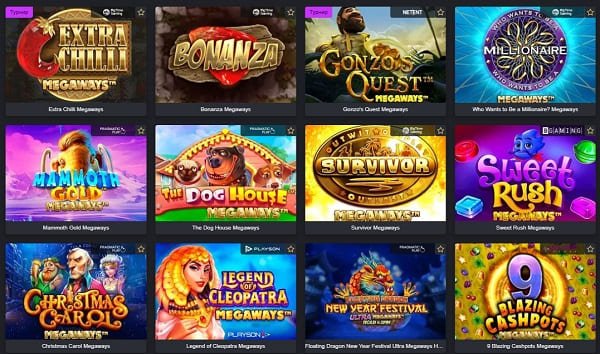 Megaways в казино ГОЛД