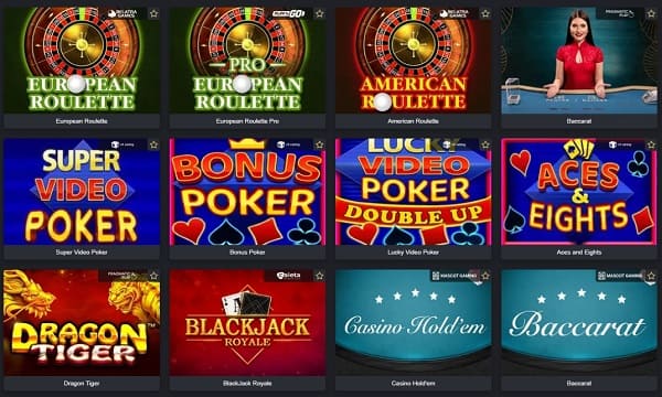 настольные игры в Голд казино